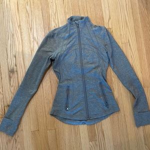 Grey size 2 Lululemon define jacket. Well loved and worn but in great condition.